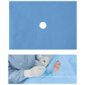 disposable sterile incision surgical drape pack with hole  making machine